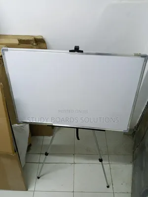 A 3 Ft × 2 Ft Magnetic Whiteboard With Tripod Stand