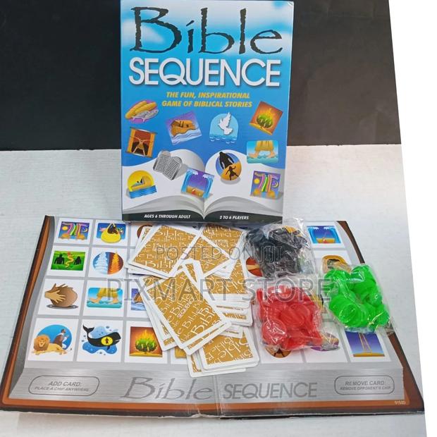 Bible Sequence Strategy Board Game - main view
