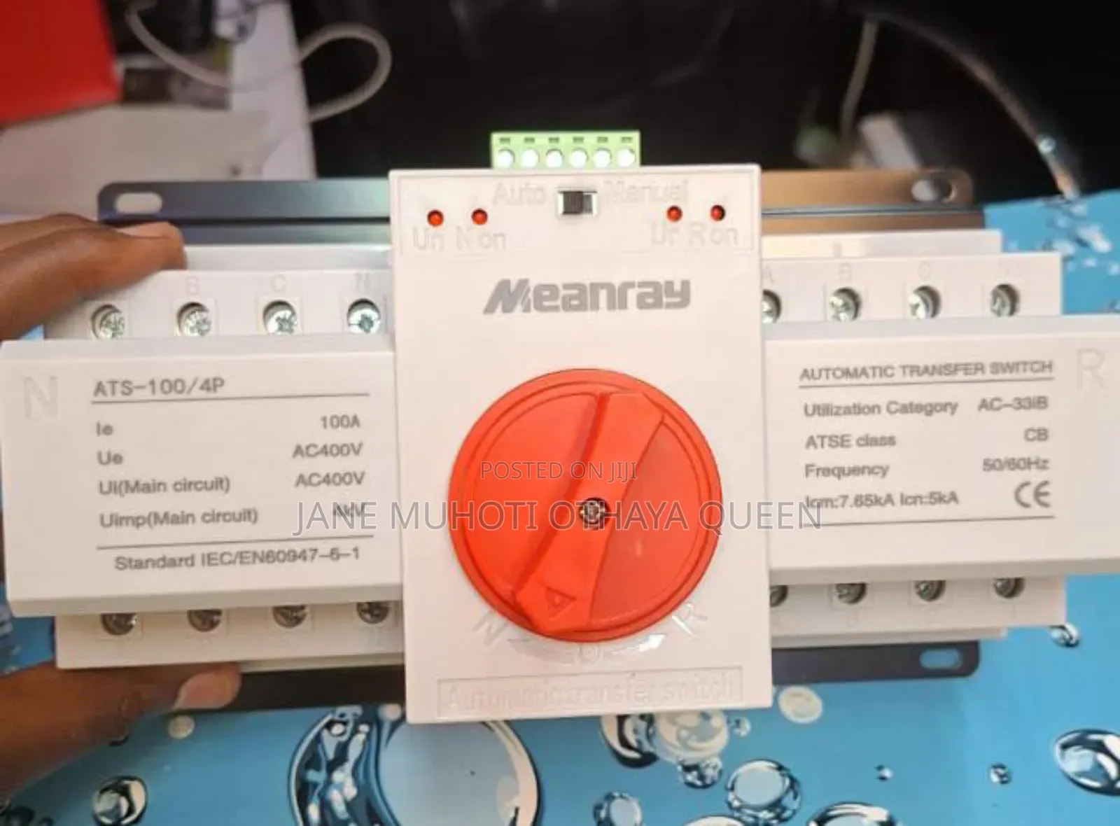100a 4pole Changeover Switch