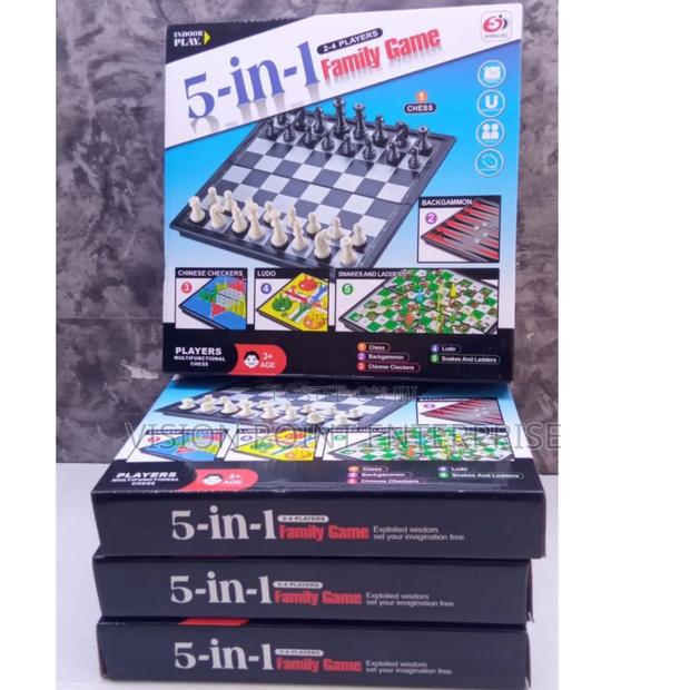 5 in 1 Board Game,Board Game - main view