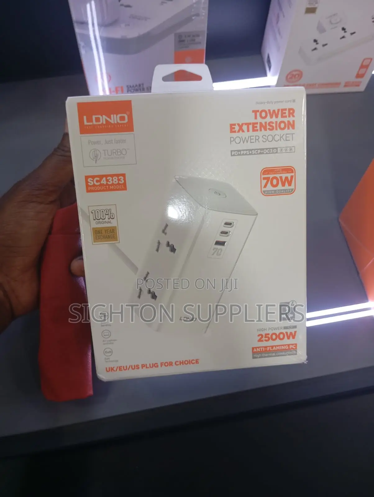 Ldnio (Sc4383) 70w Tower Pd Adapter Power Extension