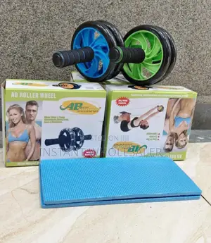 Roller With Knee Mat