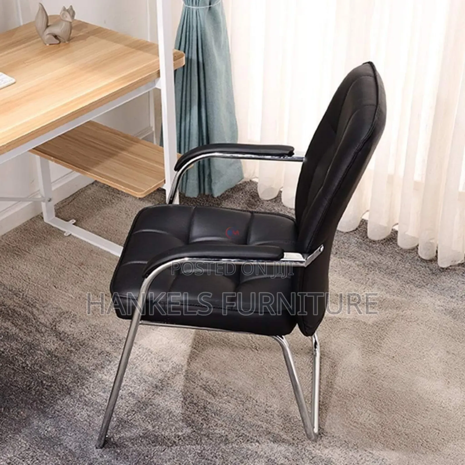 Heavy-Duty Fixed Base Office Chair