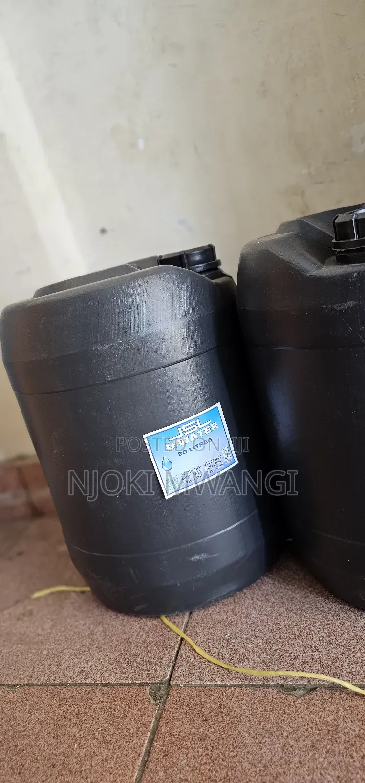Distilled Water 20litres