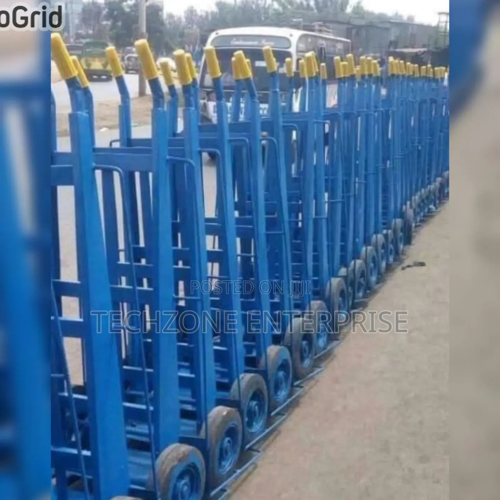 Juakali Heavy-Duty Commercial Luggage Trolley 