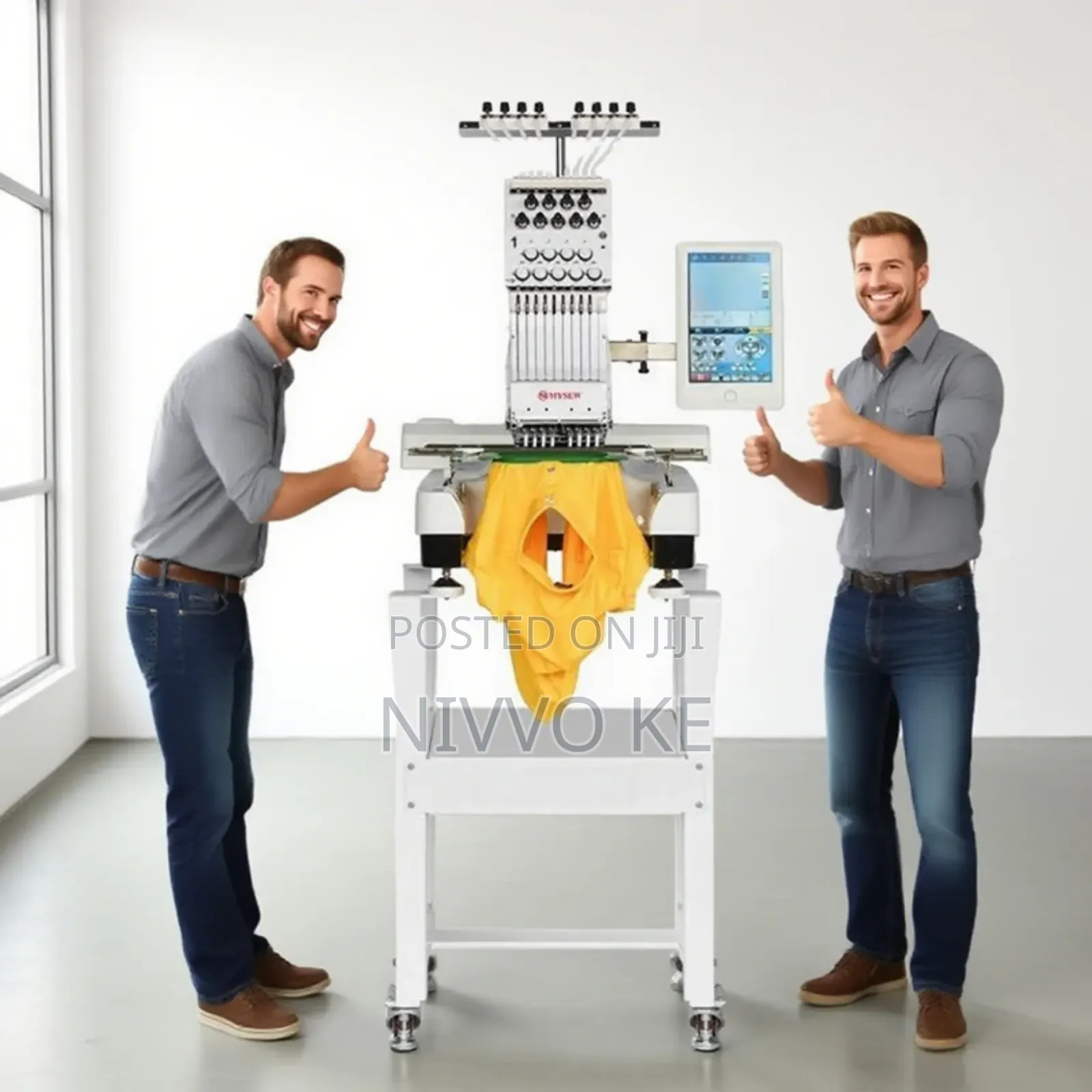 High Quality Single-Head Embroidery Machine With 9 Needles