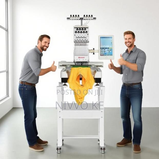 High Quality Single-Head Embroidery Machine With 9 Needles - thumbnail 3