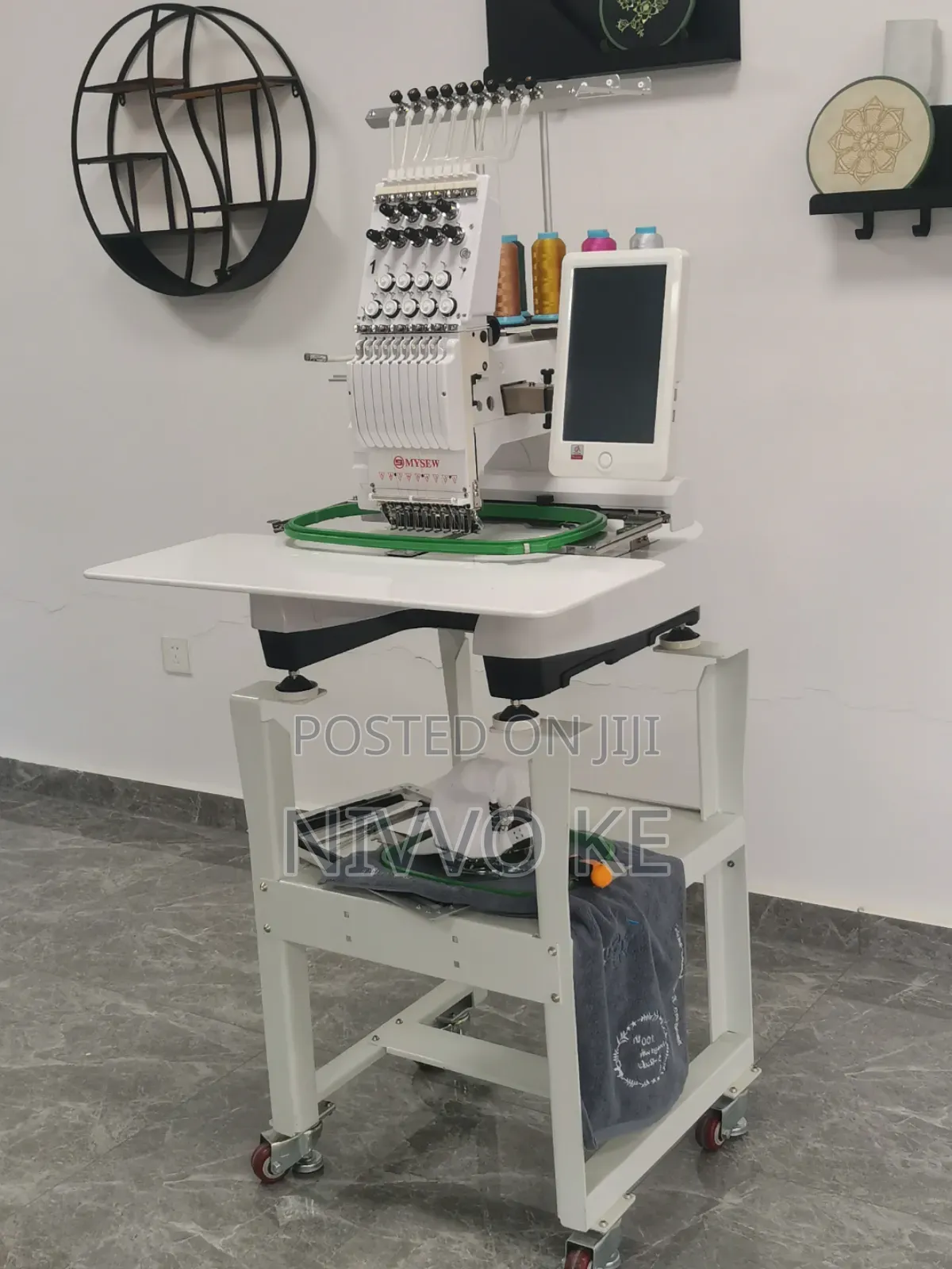 High Quality Single-Head Embroidery Machine With 9 Needles