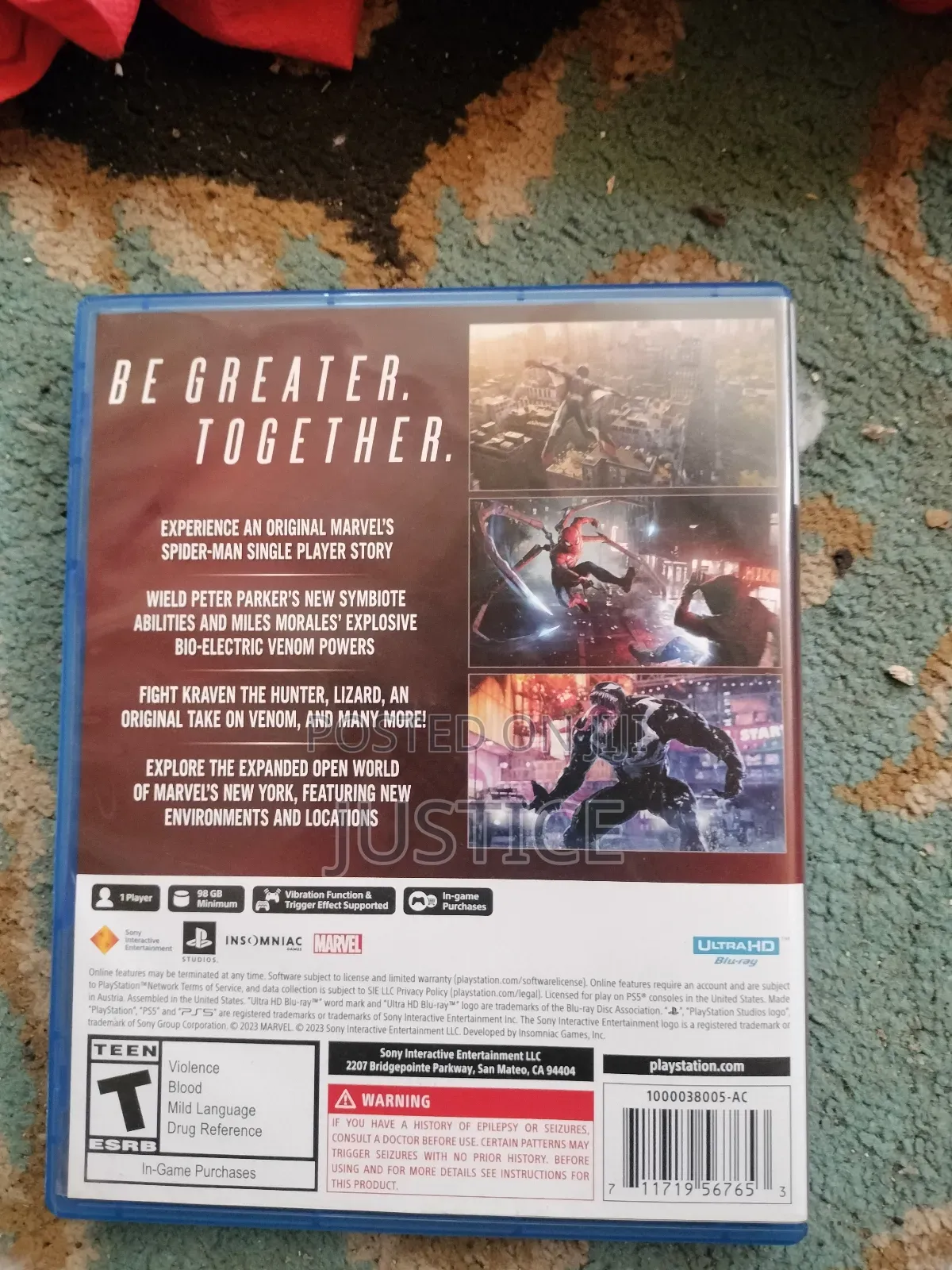 Ps5 Spider-Man 2