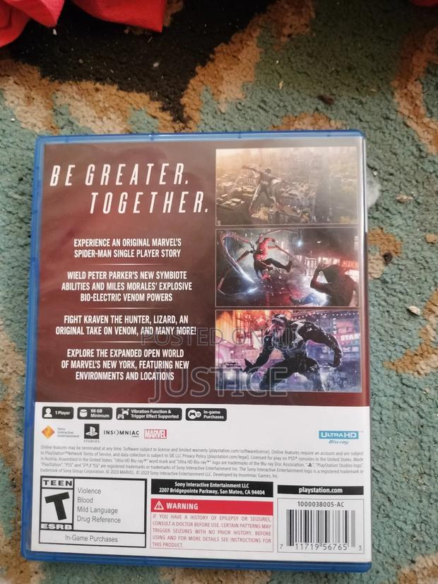 Ps5 Spider-Man 2 - thumbnail 4