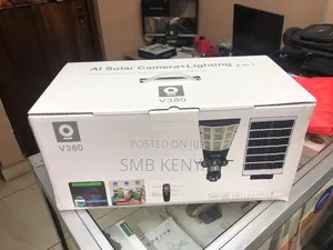 V380 Pro Solar Street Light Security Camera Ptz