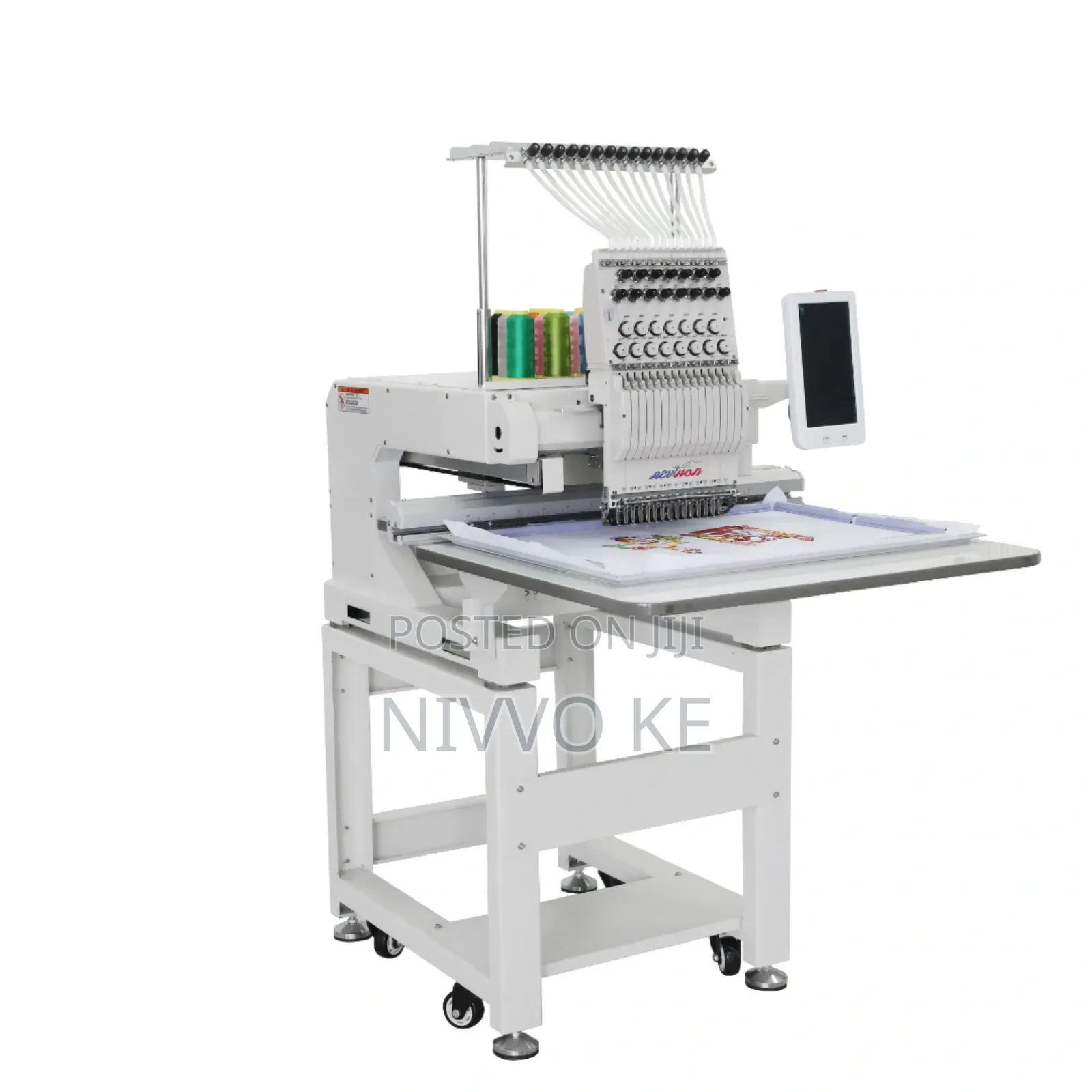Quality 1-Head Embroidery Machine (9-Needle Setup)
