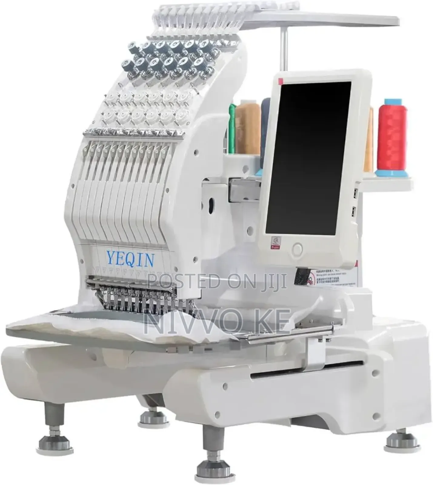 Quality 1-Head Embroidery Machine (9-Needle Setup)