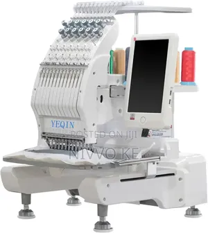 Quality 1-Head Embroidery Machine (9-Needle Setup)