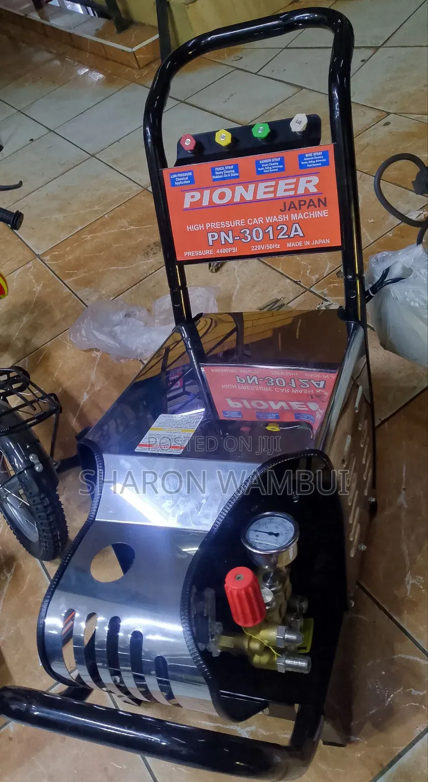 New Pioneer 4400psi Car Wash Machine/4400psi Pioneer Car Wash