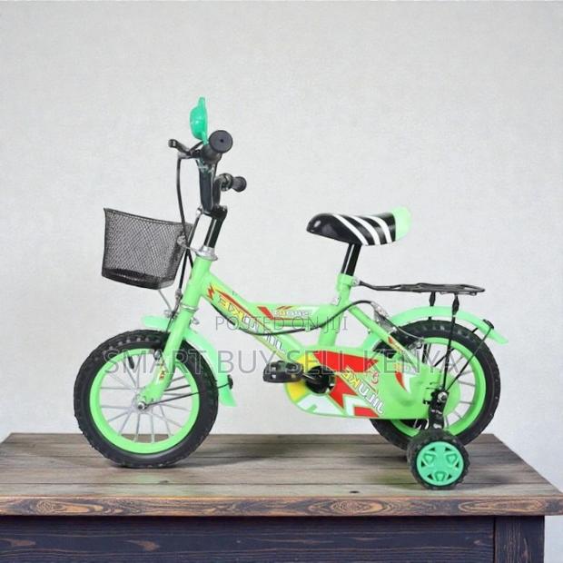 Fun and Safe 12 Inch 2-4 Years Children Kids Bike With Basket