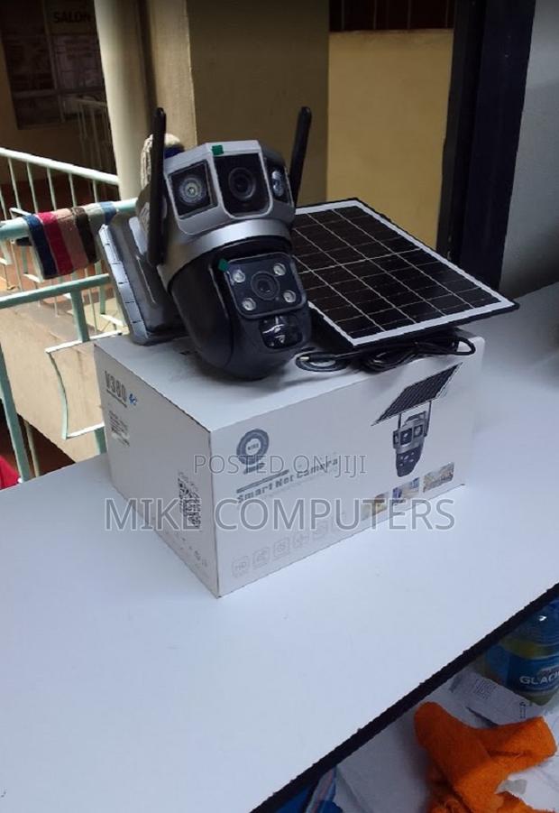 4g Sim Dual Lens Solar Panel Camera Outdoor - main view