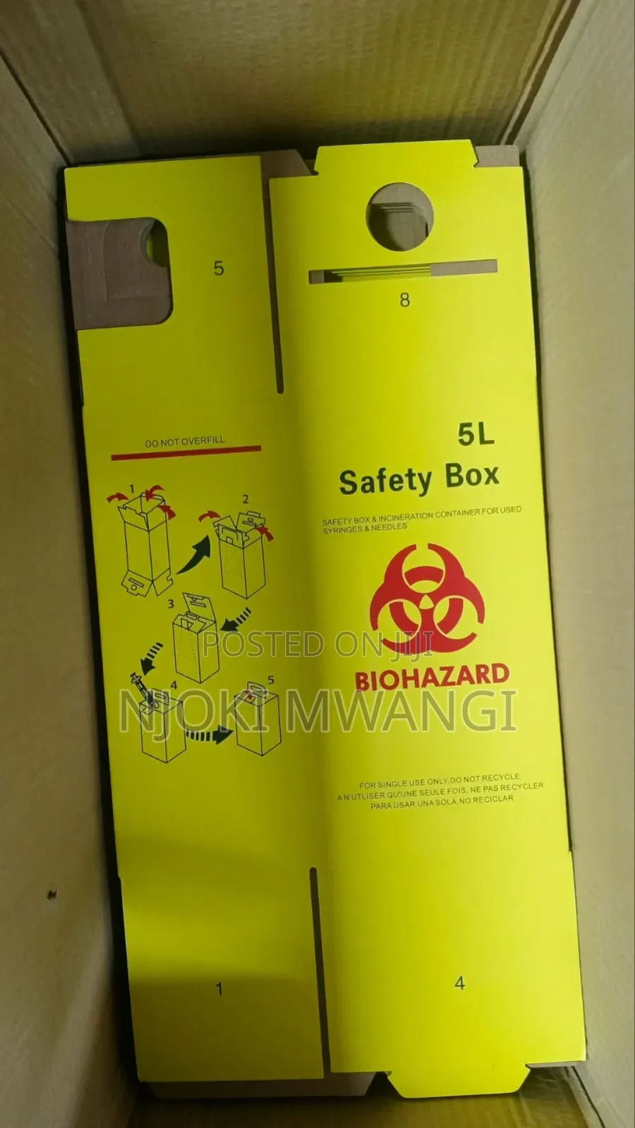 Bioharzard Sharp Box