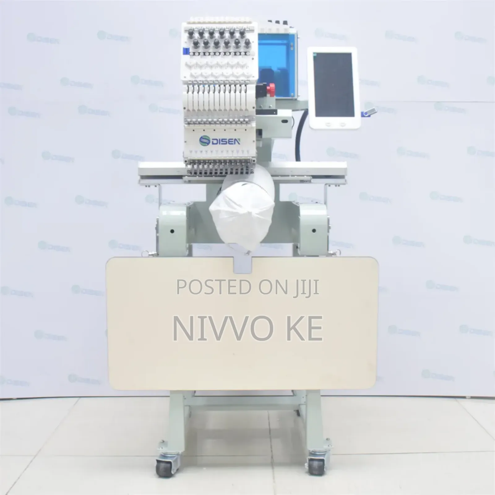 Professional Single-Head Embroidery Unit – 9 Needles