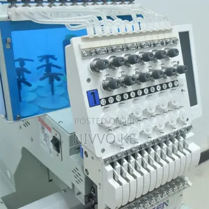 Professional Single-Head Embroidery Unit – 9 Needles