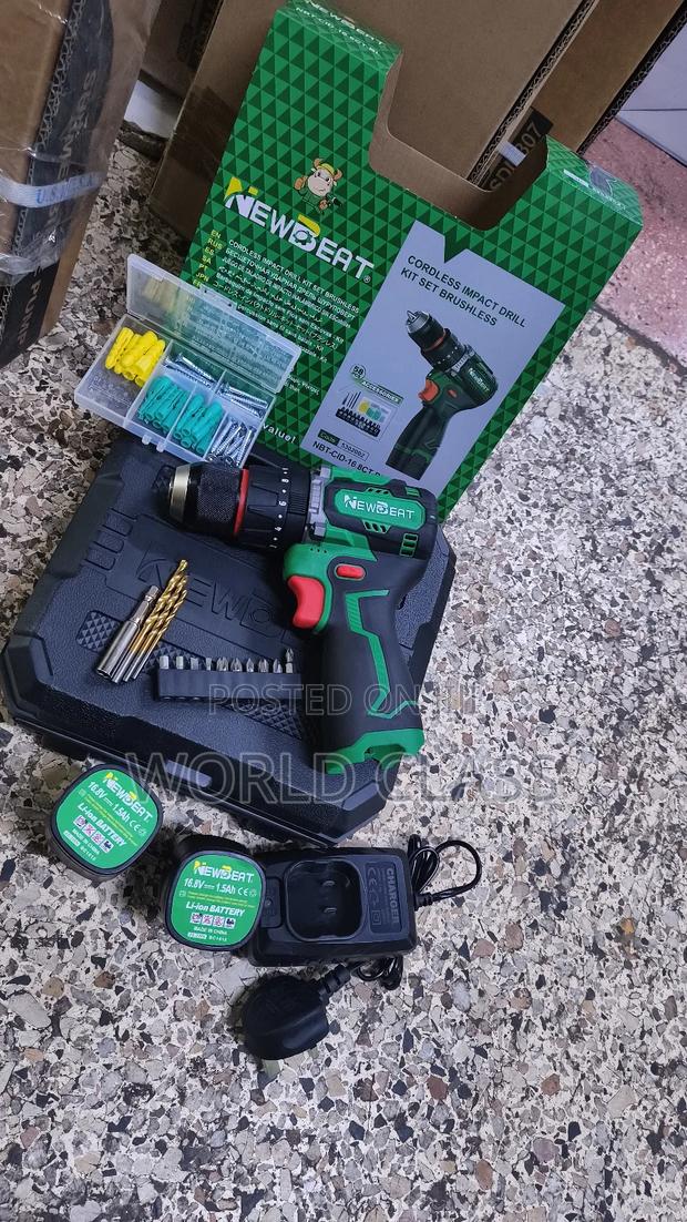 16.8v Newbeat Impact Drill Kit Set - main view