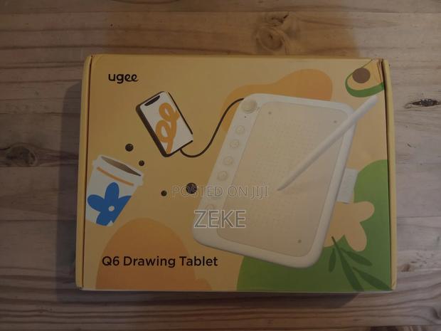 Ugee Q6 Graphics Tablet, Drawing Board. Supports Android Pc Mac. - thumbnail 3