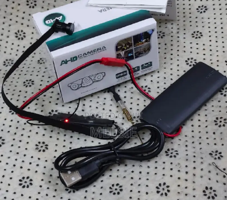 Motion Detection, Battery Powered1080p Hd Wifi Pinhole Spy Camera