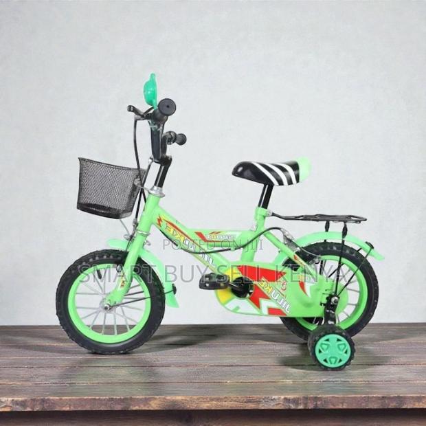 Front Basket 12 Inch 2-4 Years Children Kids Bicycle Fun - main view