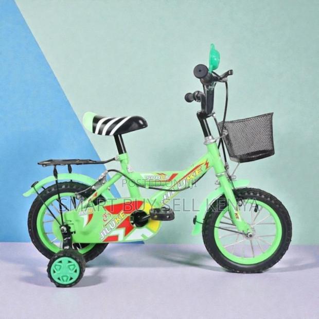 Comfy Seat 12 Inch 2-4 Years Children Kids Cartoon Bike