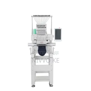 Brand New Single-Head Commercial Embroidery Machine (9 Needles)