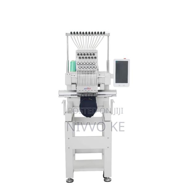 Brand New Single-Head Commercial Embroidery Machine (9 Needles)