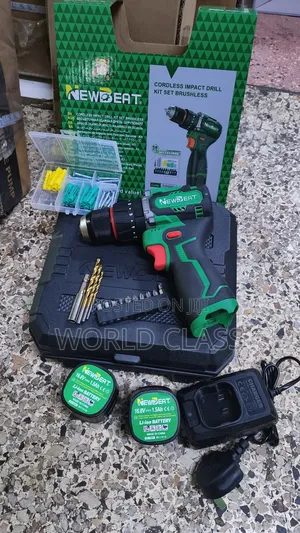 Cordless Newbeat 16.8v Impact Drill Set