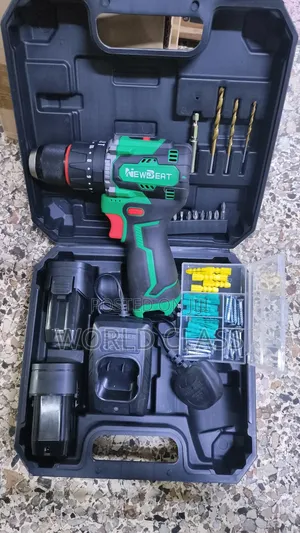 Cordless Newbeat 16.8v Impact Drill Set