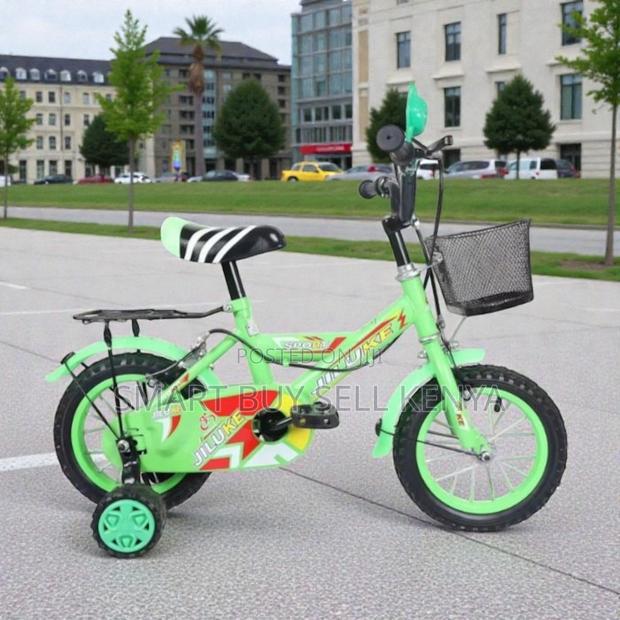 Front Basket 12 Inch 2-4 Years Children Kids Bicycle Fun - main view