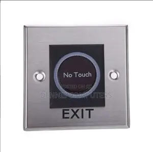 Metallic Exit Button Non Touch