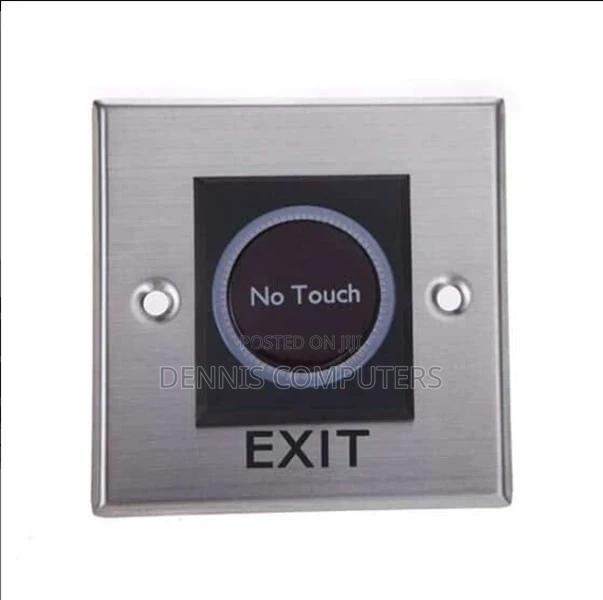 Metallic Exit Button Non Touch