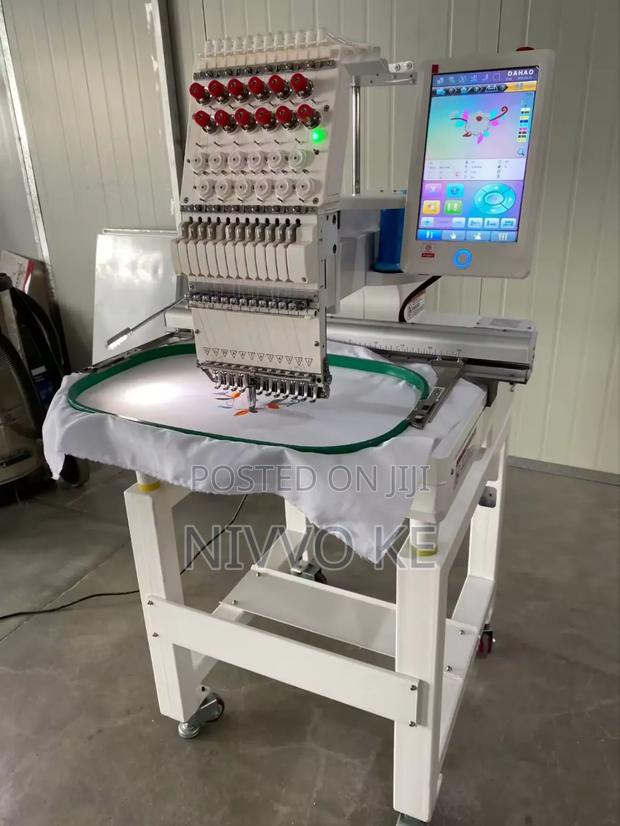 Brand New Quality Single Embroidery Head Machine With 9 Needles