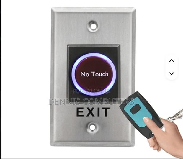 Metallic Exit Button Non Touch