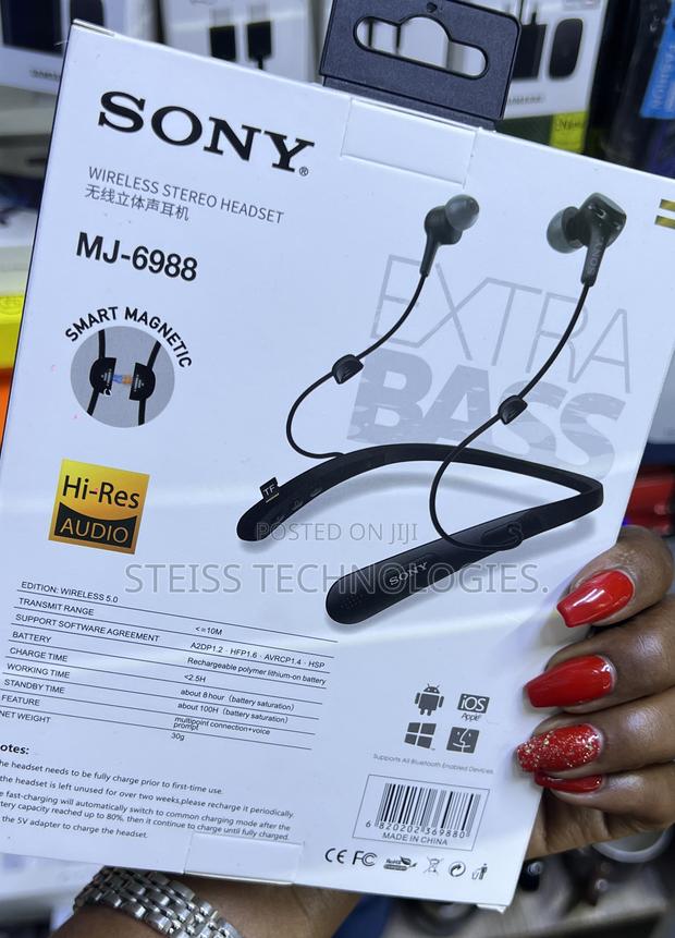 Sony Wireless Neckband Mj 6988 - thumbnail 4