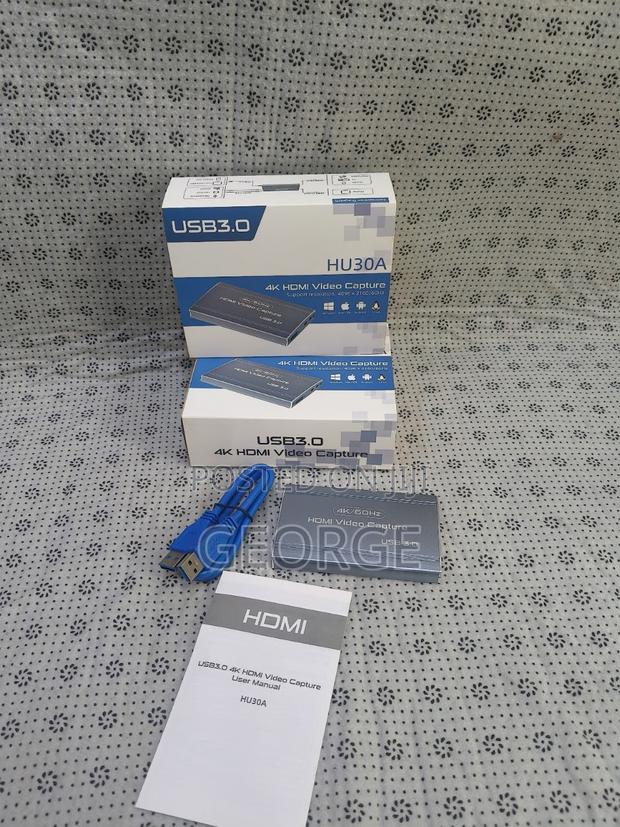60hz Usb Version 3.0 Plug and Play Hdmi Video Capture Card