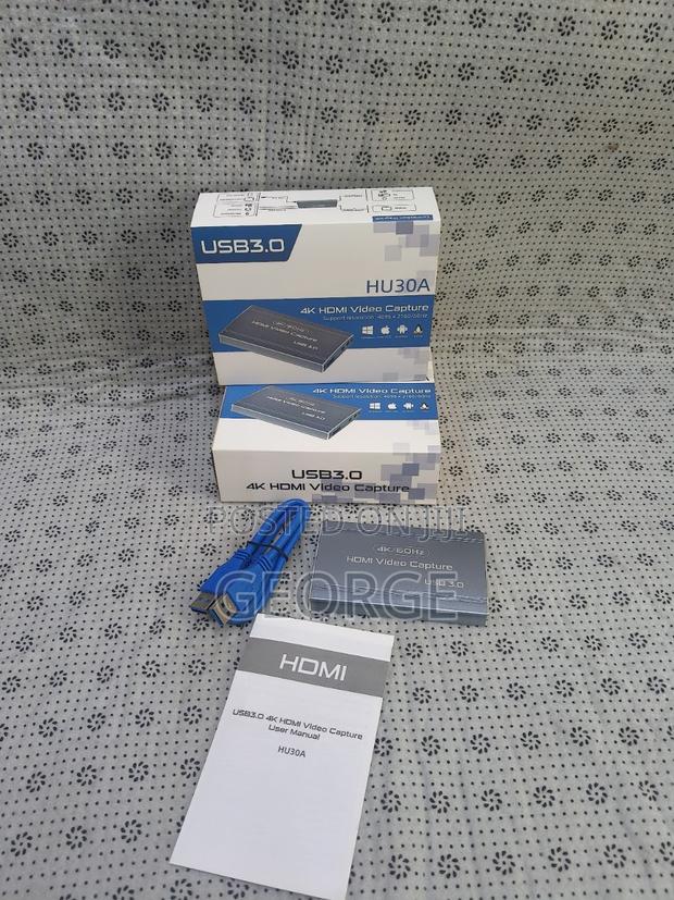 Usb3.0 Hdmi Video Capture 4096*2160 at 60hz Capture Card