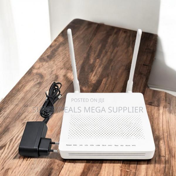 Dual Antenna Xpon Gpon Onu Fiber Optic Network Router