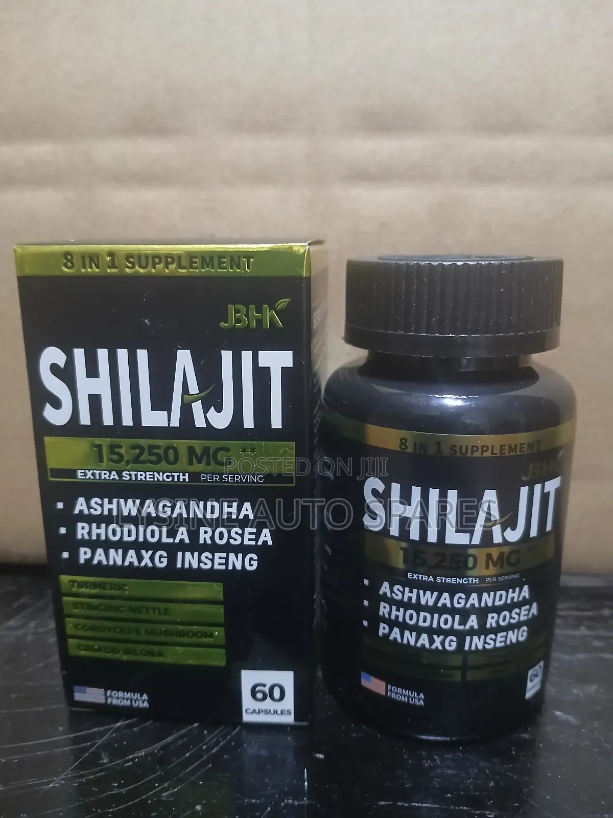 Pure Himalayan Shilajit With Ashwagandha,Ginsen