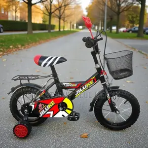 Inexpensive Fun and Safe 16 Inch 4-7 Years Children Kids Cartoon Bike