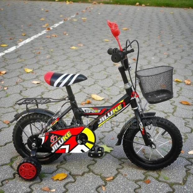 Sturdy Frame Durable 16 Inch 4-7 Years Children Kids Cartoon Bike