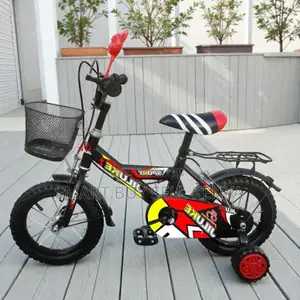 Sturdy Frame Cartoon 16 Inch 4-7 Years Children Kids Bike Safe Ride