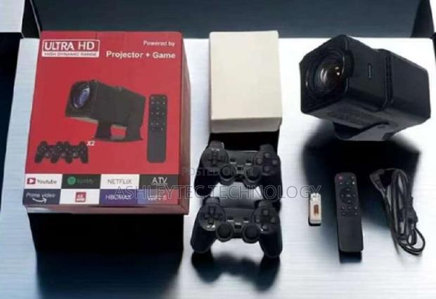 Hy320 Portable Projector 1080p Smart Projector With Game Controller - thumbnail 3