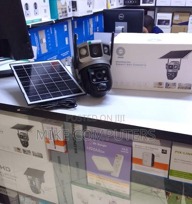 4g Solar Dual Lens Camera V380--Dual-Lens System - main view