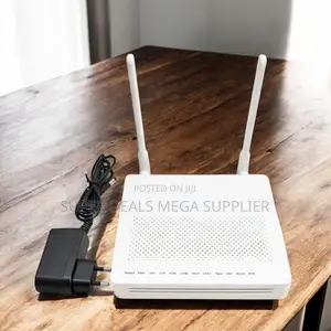 Dual Antenna Xpon Gpon Onu Fiber Router for FTTH Use