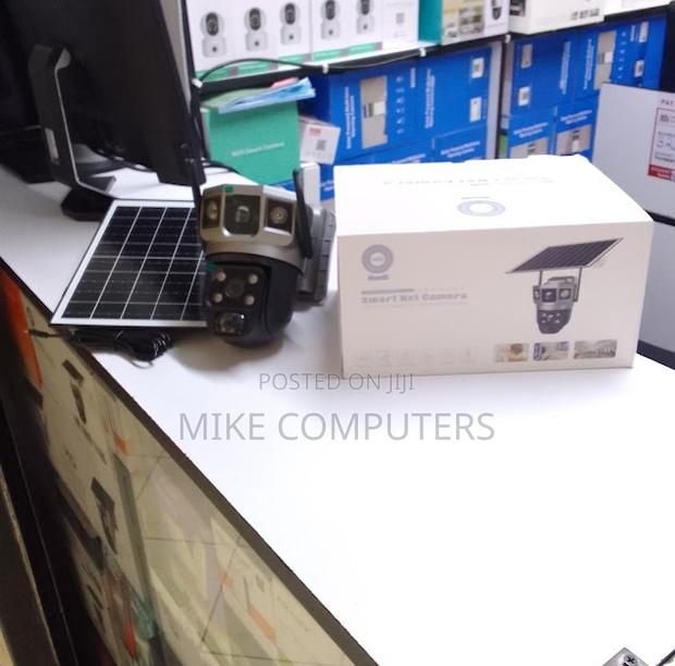 4g Solar Powered PTZ Camera V380 Pro Dual Lens Solar Camera - main view